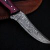 Damascus handmade skinner knife