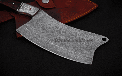 Damascus Meat Cleaver Knife