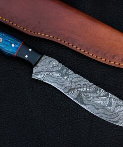 Damascus Hunting Tactical Knife