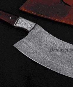 Damascus Meat Cleaver Knife