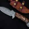 Damascus skinner knife Hunting Camping Survival Knife