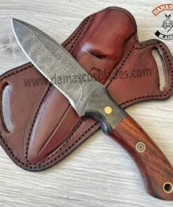 hunting knife with sheath