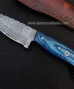 Fixed Blade Skinning Knife with sheath