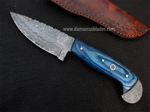 Fixed Blade Skinning Knife with sheath