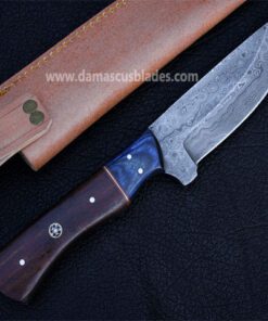 Handmade Damascus Steel Survival Knife