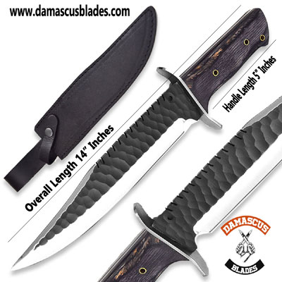 Powder Coated Bowie Knife