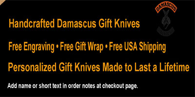Damascus Blades Gift Shop Handmade Knives