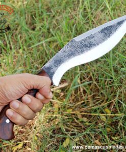 Custom made hunting kukri knife