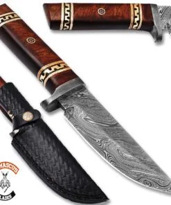 best damascus steel hunting knife