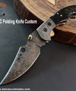 edc folding knife custom