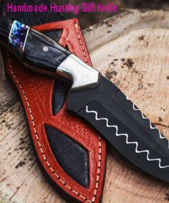 Custom handmade hunting gift knife