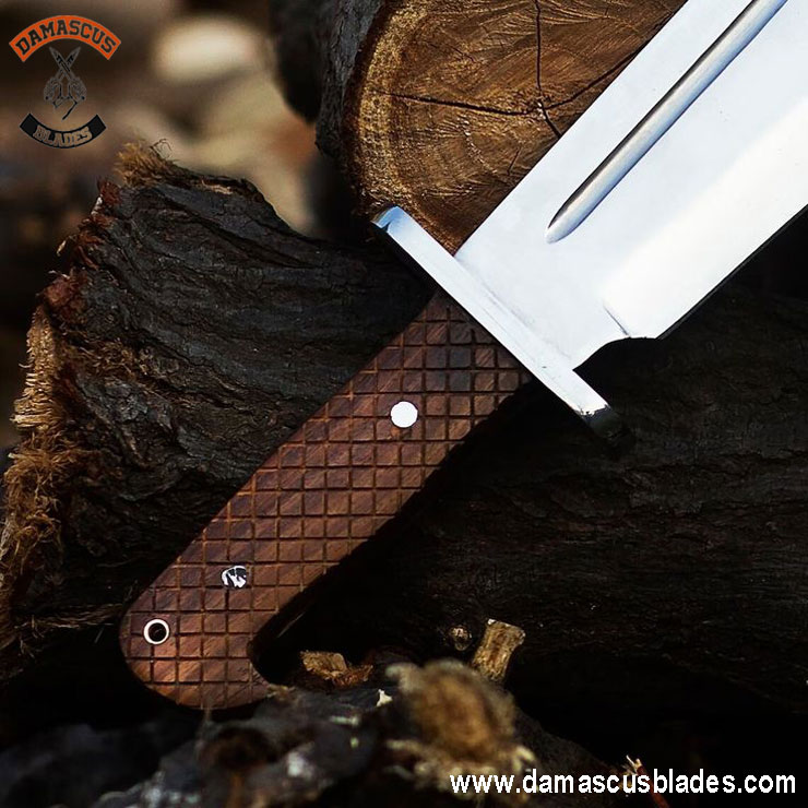 Handmade-camping-bowie-knife Handmade camping bowie knife