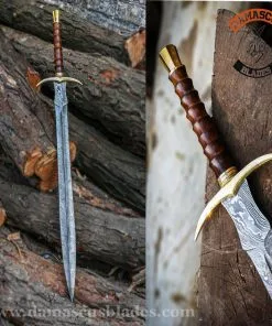 Hand Forged Damascus Sword