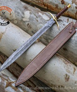Hand Forged Viking Damascus Steel Sword