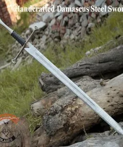 Handcrafted Damascus Steel Sword