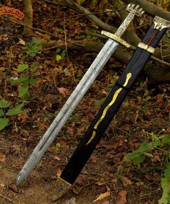 Handcrafted Viking Sword with scabbard