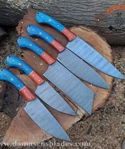 5-pieces high end chef knife set