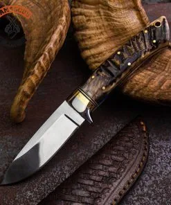 Handmade D2 steel knife