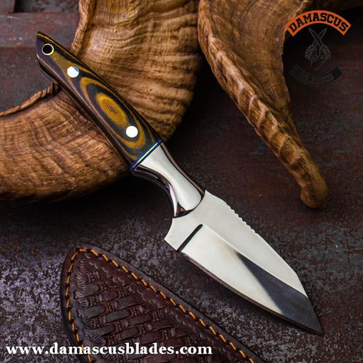 Fixed blade luxury knife