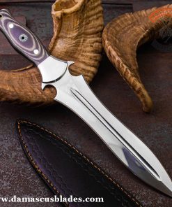 Handmade Double Edge Boot Knife