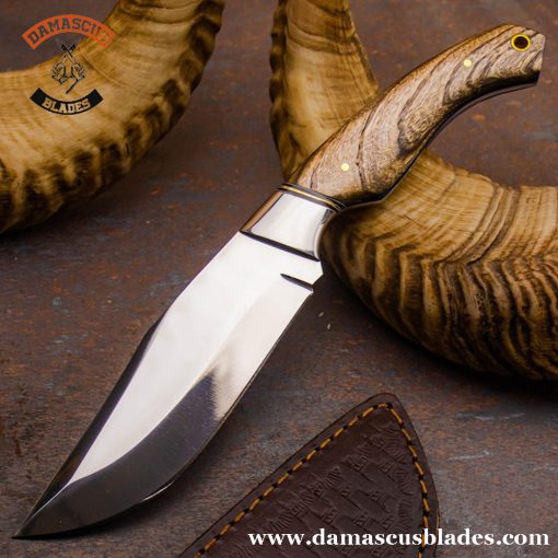 custom handcrafted hunting knife USA