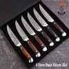 6 Piece Steak Knives USA